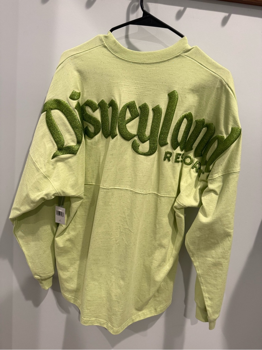 Tinkerbell Lime Green Spirit Jersey Disney Disneyland Resort